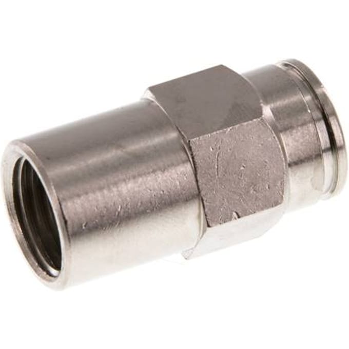 10mm x G1/4'' Messing Insteekfitting Binnendraad FKM [2 Stuks]