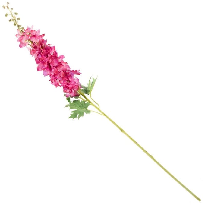 Kunstbloem ridderspoor 94cm fuchsia
