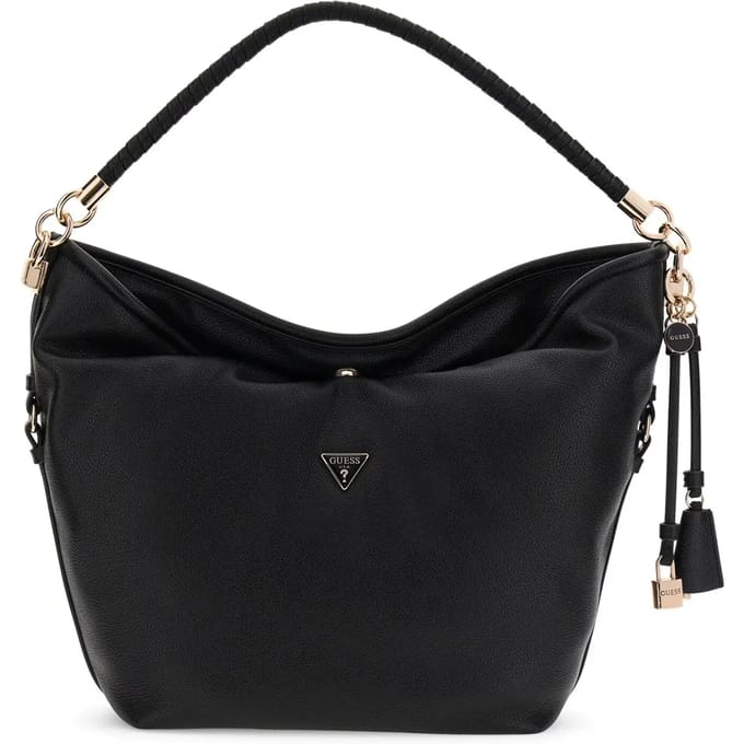 GUESS schoudertas Danya Hobo Black zwart