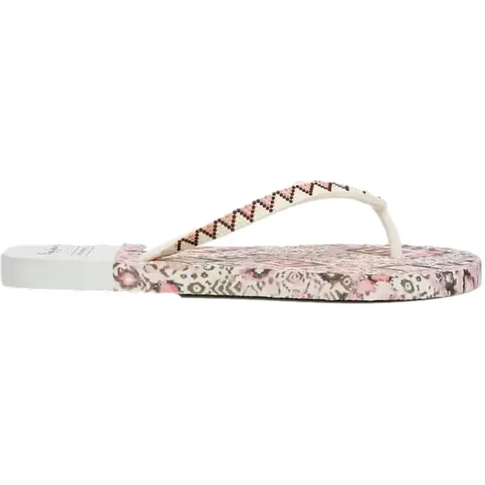Vrouwen strand slippers met print Pepe Jeans