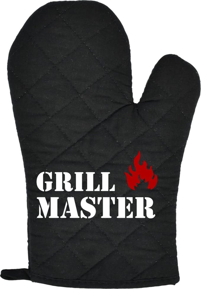 Want grillmaster | vaderdag cadeau | vader cadeautjes | papa | Zwart