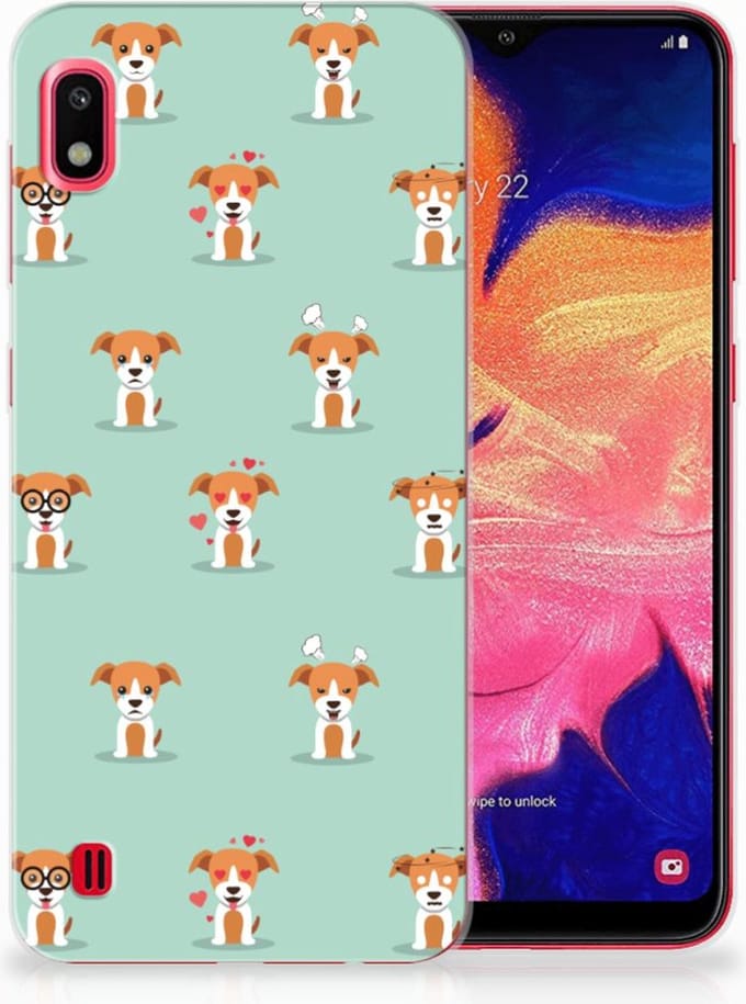 Samsung Galaxy A10 TPU Hoesje Pups