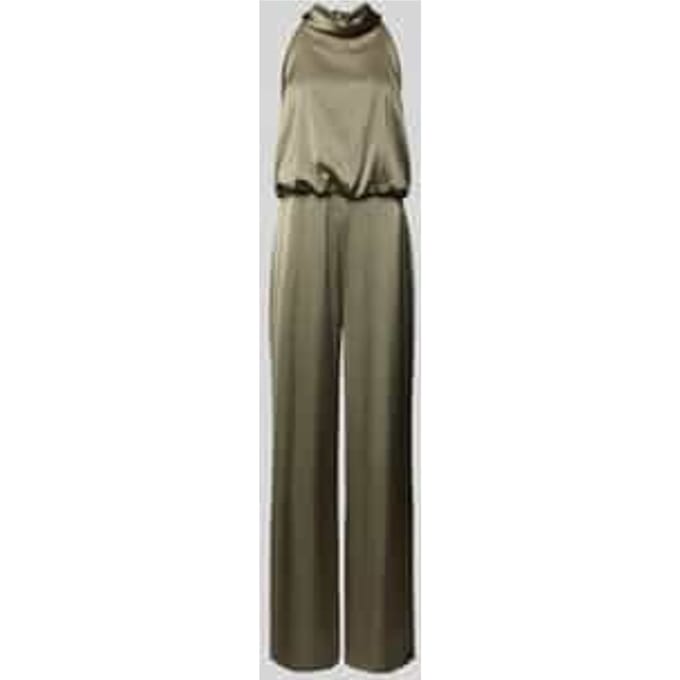 Regular fit jumpsuit met structuurmotief