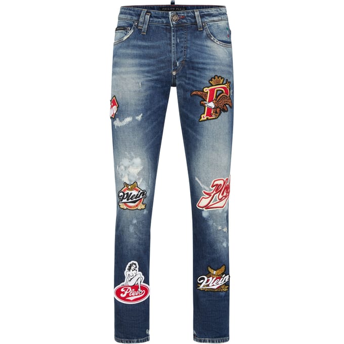 Super Straight Cut Jeans Plein Beers