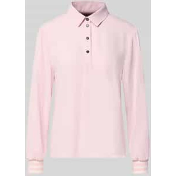 Regular Fit poloshirt met elastische mouwboordjes