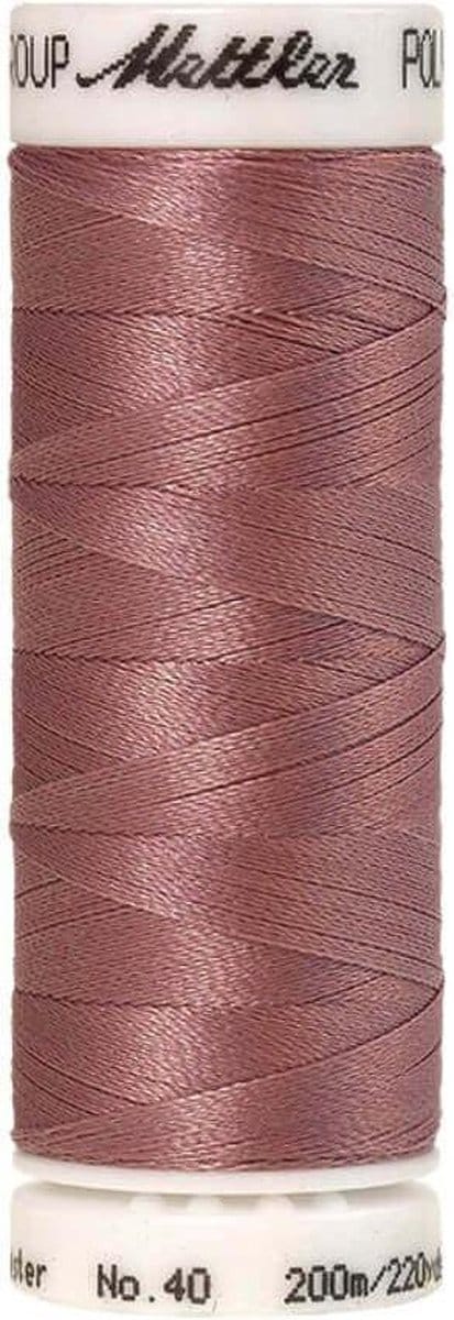 AMANN POLYSHEEN NAAI-BORDUURGAREN, COL-2051 ROZE, 200M, PER STUK.