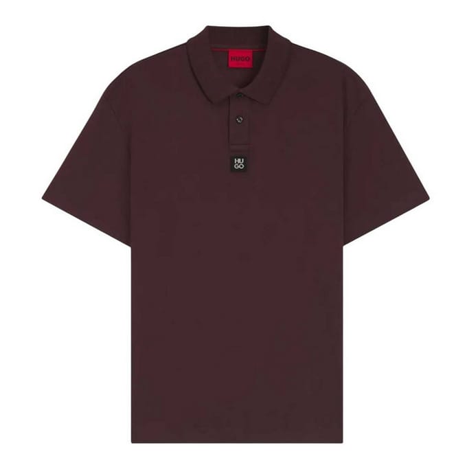 Hugo Mann Deabono Logo Polo Shirt (Bruin)