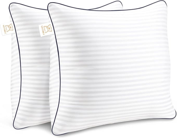 Set van 2 Kussenvulling 35x35 cm - Zitkussen Binnenhoes voor Sierkussens - Vierkant, Wit