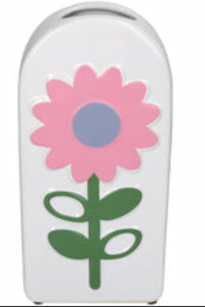 Kersten - Vaas met bloemmotief 'Aster'