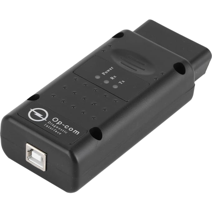 V1.95 OBD2 Interface Scanner PIC18F458 FTDI Chip Foutcodes Lezer Diagnostisch Gereedschap Geschikt voor Opel black