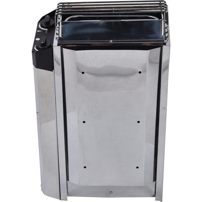 3.6KW RVS Sauna Kachel Intern Bedieningstype Heater Sauna Ruimte Apparatuur 230V gray