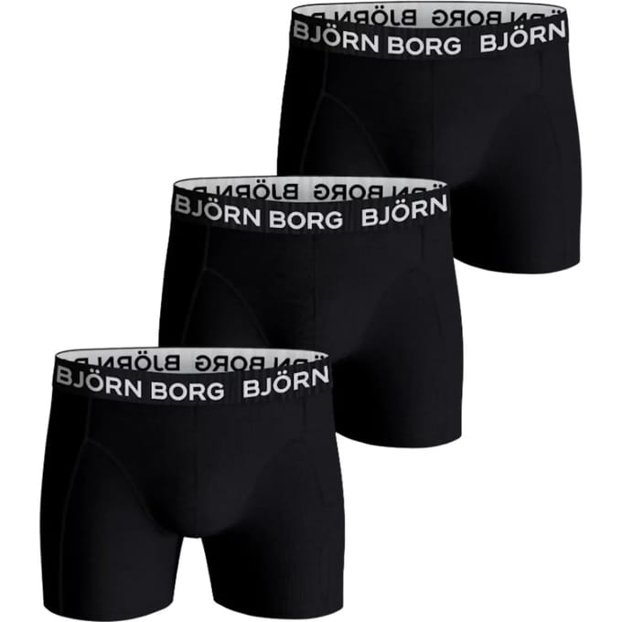 Björn Borg Cotton Stretch Boxershorts Heren (3-pack)