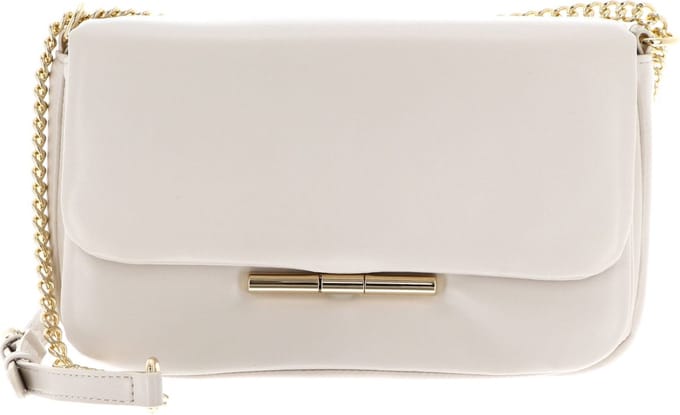 SEIDENFELT MANUFAKTUR Schoudertas Lesja Crossbag Oat Milk / Gold Crème