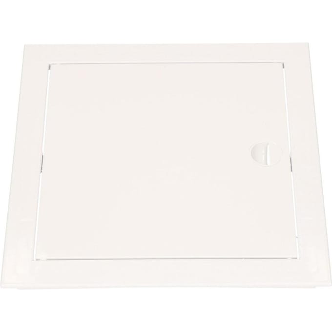 Inspectieluik Kunststof Wit 100x100mm - Toegangsluik Ventilatie