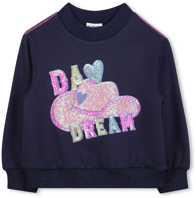 Billieblush U21371 Sweatshirt Blauw 6 Years Meisjes