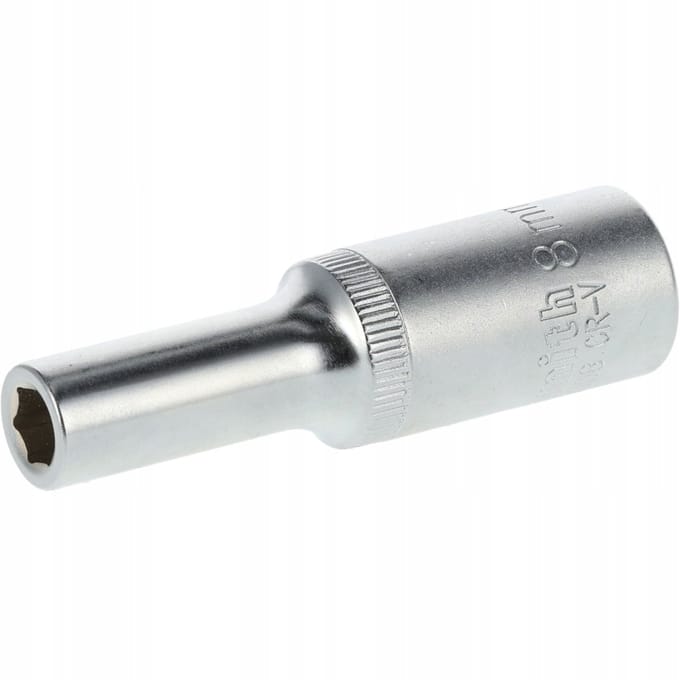 Schmith AS-DRIVE 1/2" Lange Dop 8 mm CrV - Kracht en Duurzaamheid