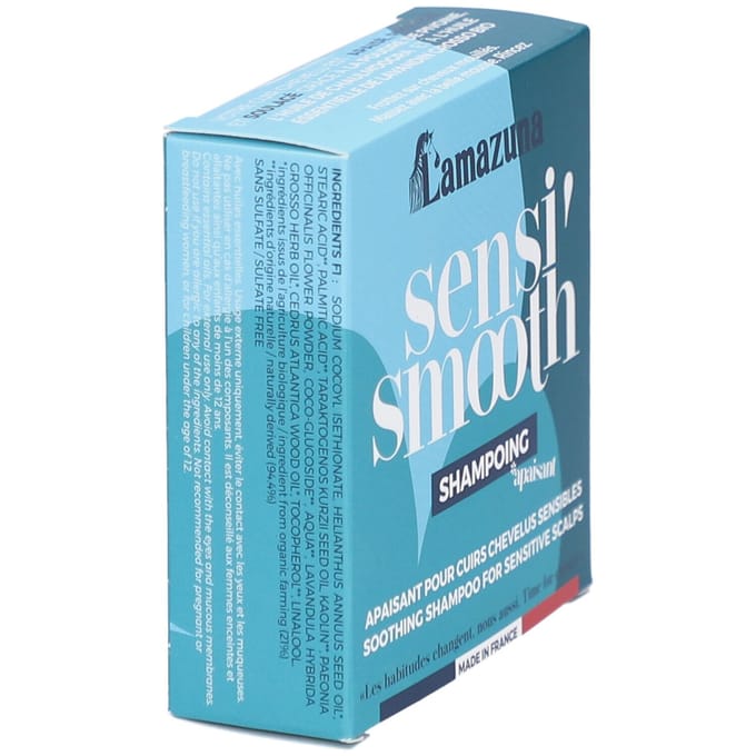 Lamazuna Shampoo bar sensitive scalps sensi smooth 70 Gram