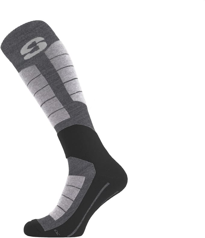 SINNER SKI SOCKS MERINO SINGLE PACK - Zwart - Unisex - Maat 45-47