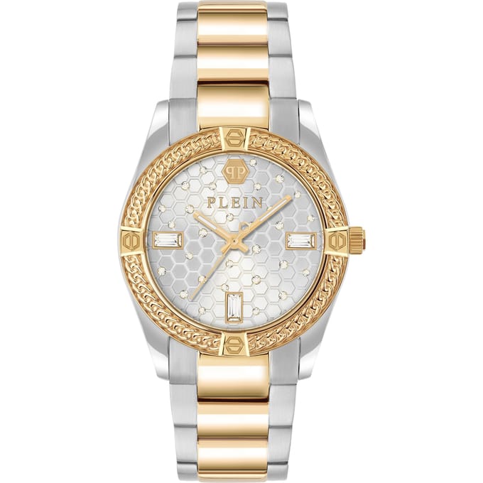 Philipp Plein Plein Icon Chain PW1FA0225 Horloge - Staal - Multi - Ø 36 mm