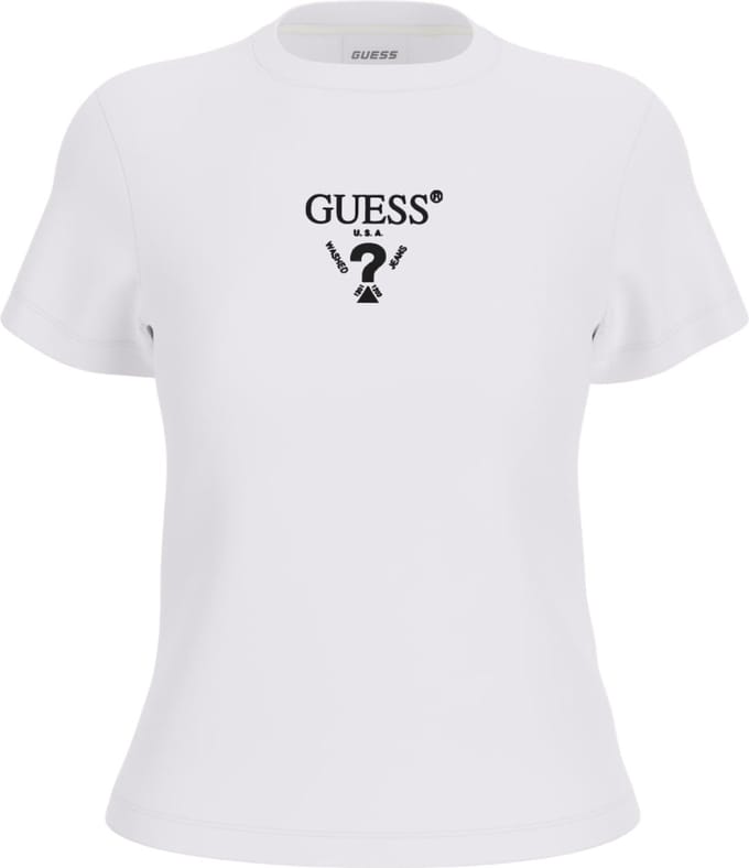 Guess Dames T-shirt Wit V4YI21KCDH1/G011 Colette