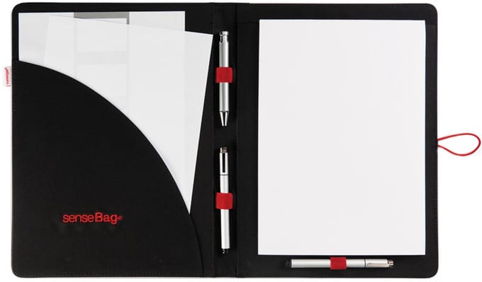 transotype tekenblok-map ´senseBag´, DIN A4, zwart
