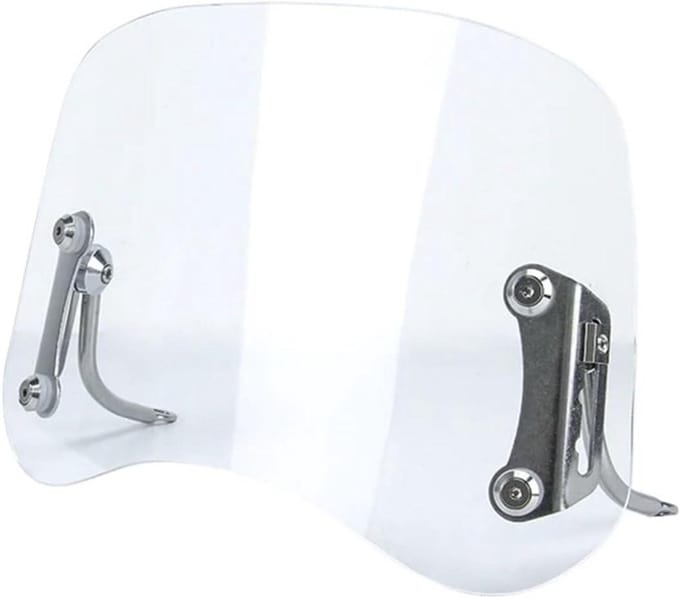 Motorfiets Windscherm - Scooter Deflector - Comfortabel Rijden - Universele Pasvorm - 36x21x15 cm - Helder