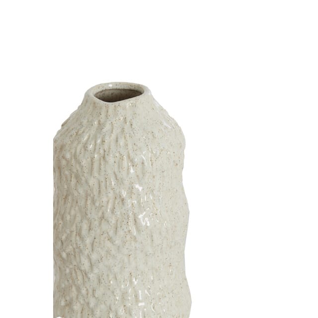 Light & Living - Vaas ASOLA - Ø15x28cm - Wit