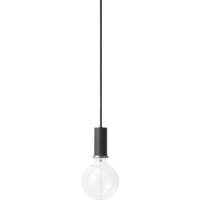 Ferm Living - Socket hanglamp - laag - zwart