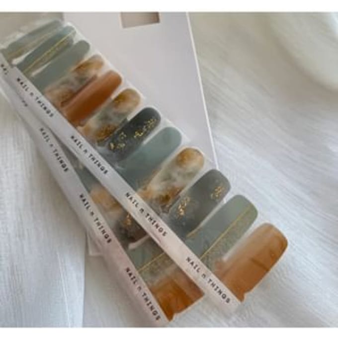 NAIL n THINGS - ND10 Saturn Planet Self-Adhesive Design Nail Polish Wraps 1 set