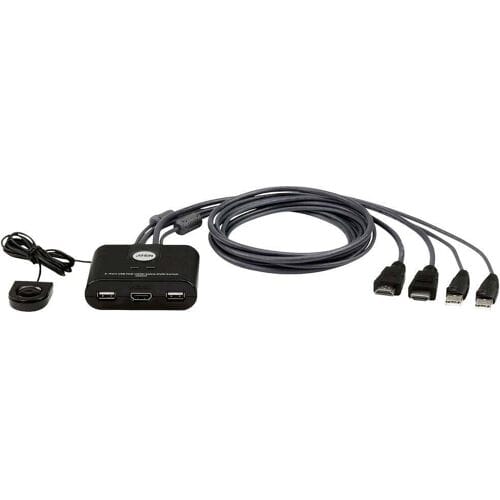 ATEN CS22HF HDMI-switch HDMI Toetsenbord 1920 x 1080 Pixel
