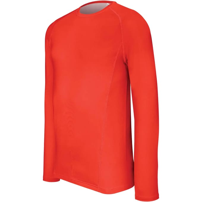 PROACT® Thermo-t-shirt Lange Mouwen PA005 - Sporty Red - M
