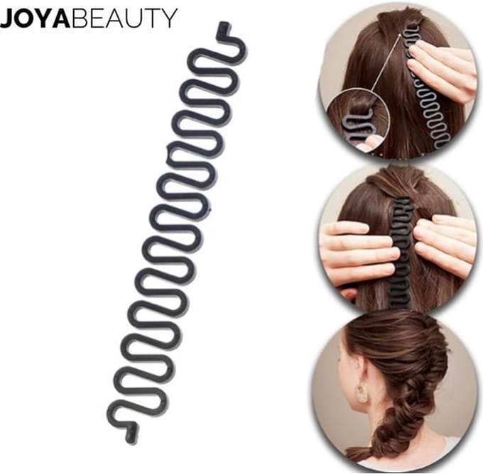 Haarvlecht Hulpstuk van La Joya | Vlecht Hulpstuk | Vlechten | Tool | Haarclip | Simpel Frans vlechten