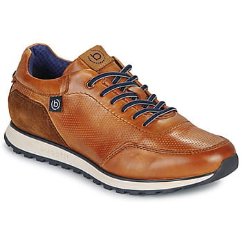 Leren sneakers met labeldetail, model 'Cirino'