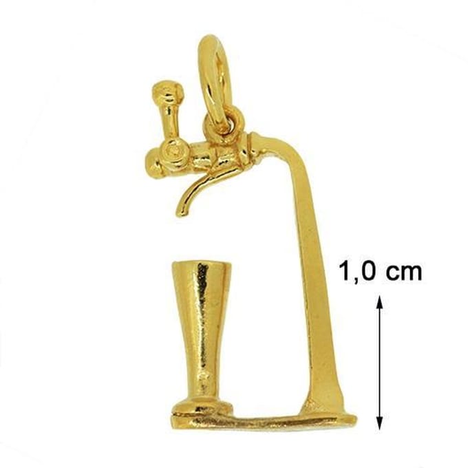 Blinx Jewels Vergulden Hanger Biertap