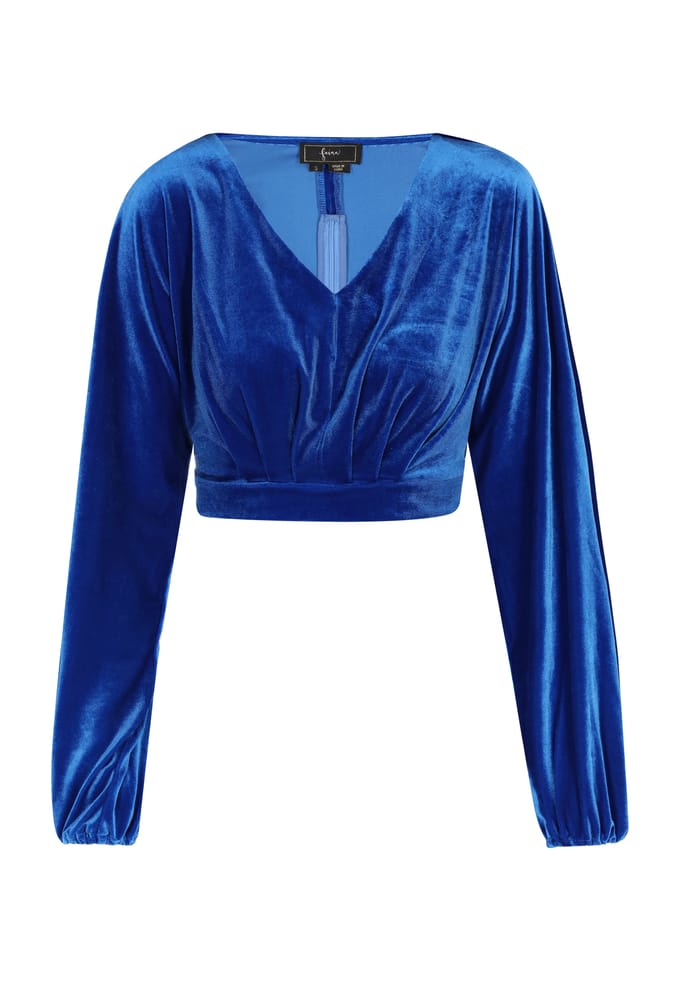 Faina Blouse Dames blauw