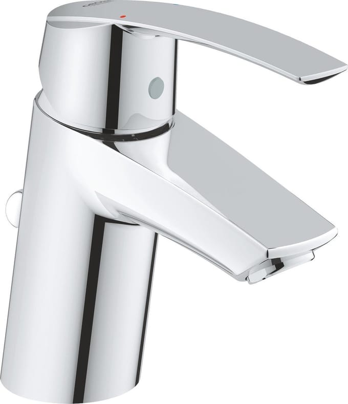 GROHE Start wastafelkraan - Lage uitloop - Met trekwaste - Chroom