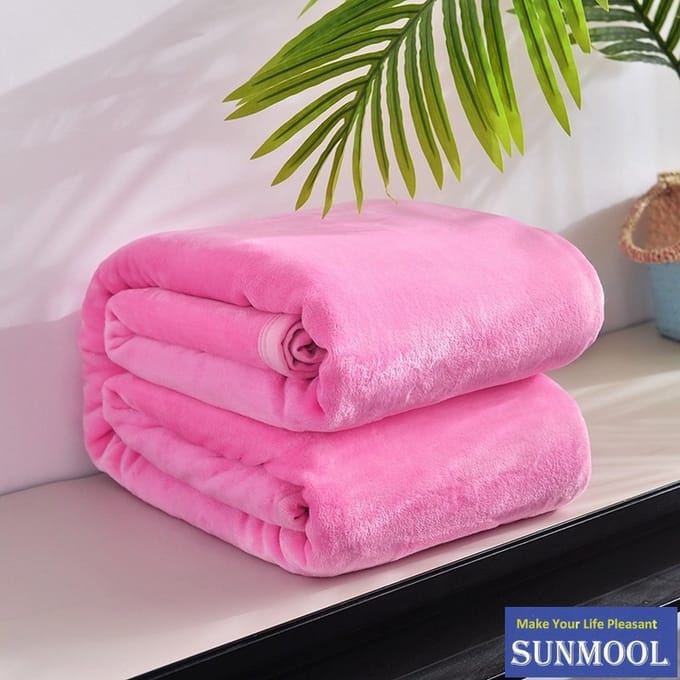 Fleece Deken - Hoogwaardige deken - 200 X 230cm - Roze