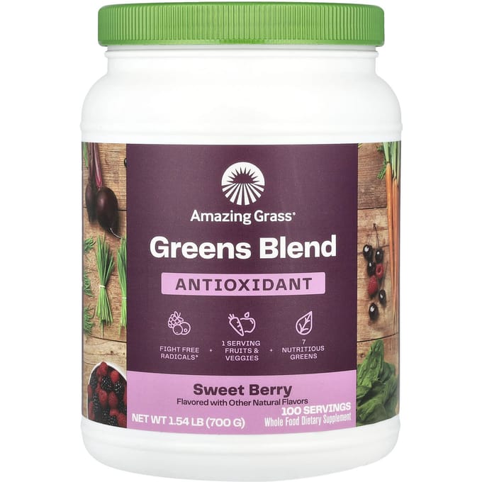 Groene Superfood, Antioxidant, Zoete Bes, 700G(24.7oz)