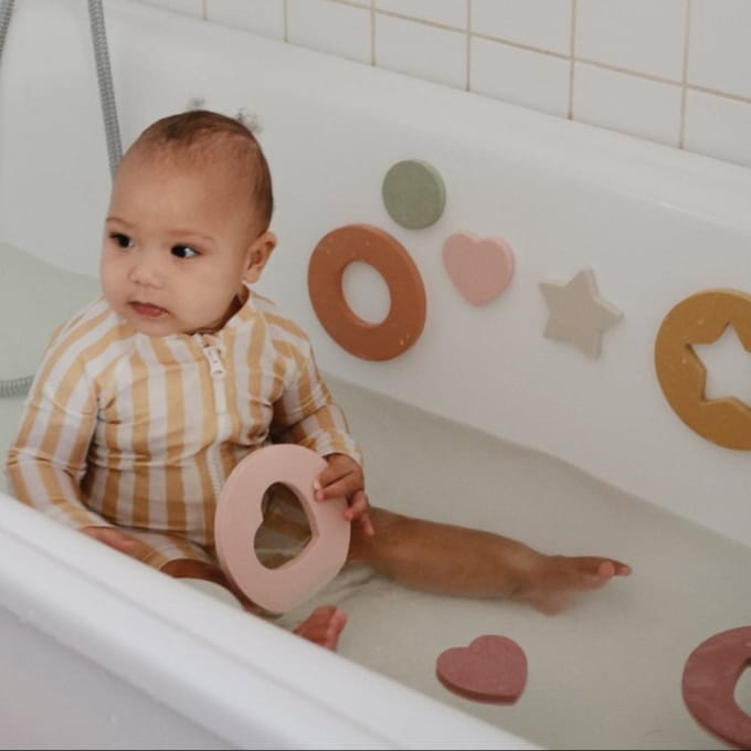 Mushie Badpuzzel - Foam Bath Puzzle