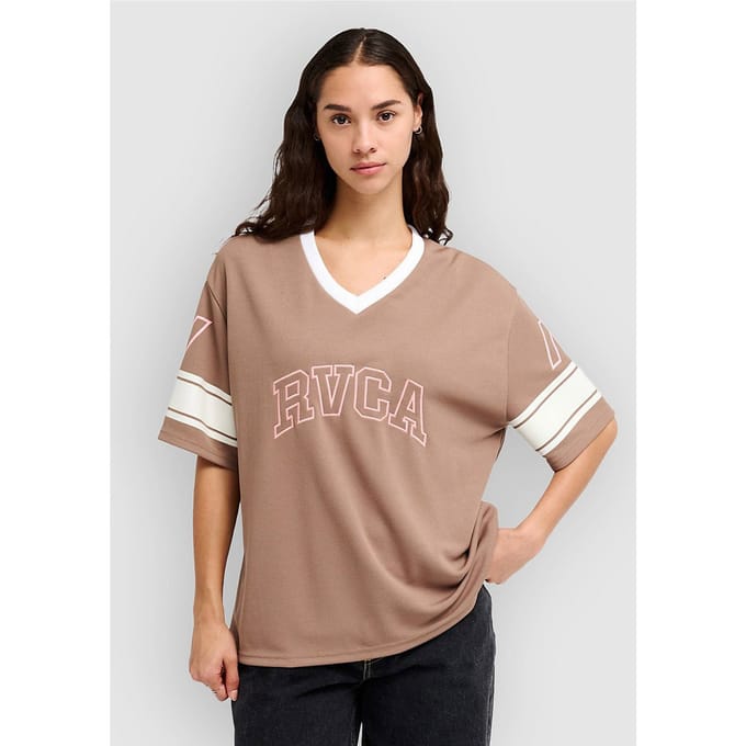 RVCA Jersey T-Shirt bruin
