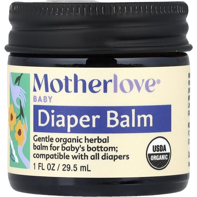 Motherlove, Baby, Diaper Balm, 1 fl oz (29.5 ml) blue