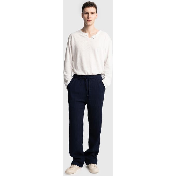 Textured Regular Fit Drawstring Taillebroek