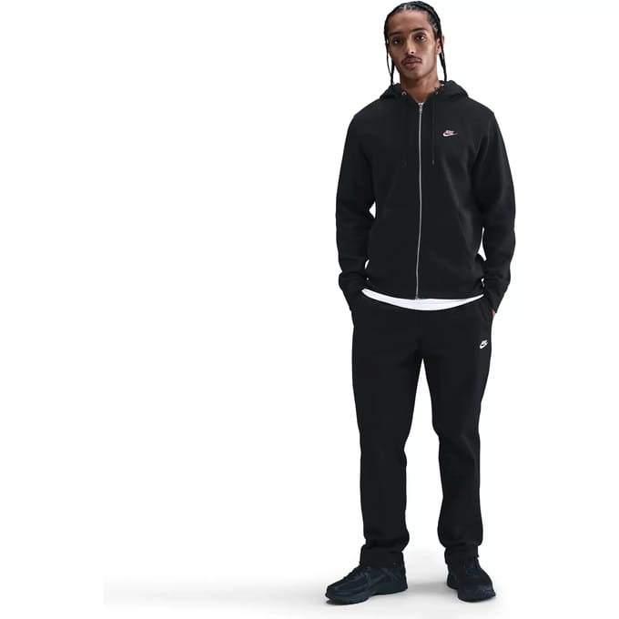 Hooded sweatshirt met rits Nike Club