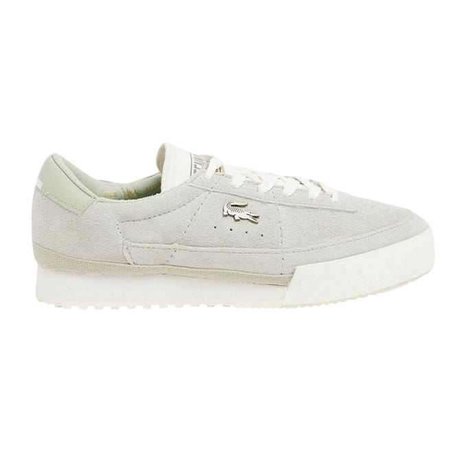 Lacoste Aura suède sneakers voor dames (Kaki Groen)