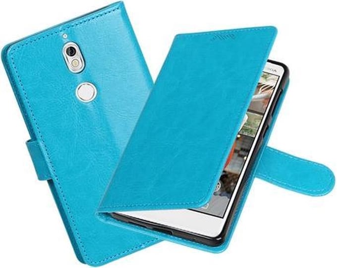 BestCases - Turquoise Portemonnee booktype hoesje Nokia 7