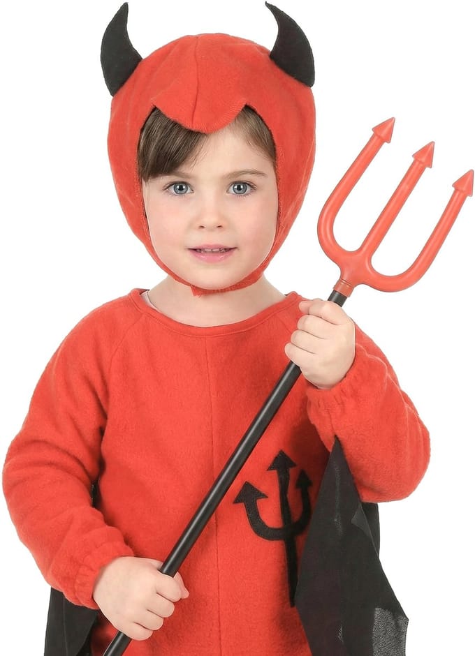 Rood Duivelspak voor Kinderen (3-4 jaar) kostuum feest en Halloween