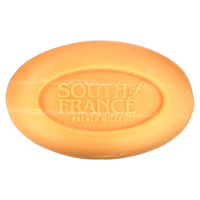 SoF, savon de fabrication française au miel de fleur d'oranger et beurre de karité bio, 170g (6 oz) orange
