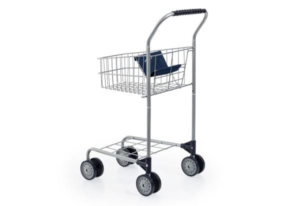 Bayer Design - Winkelwagen voor kinderen - Zilver/Blauw
