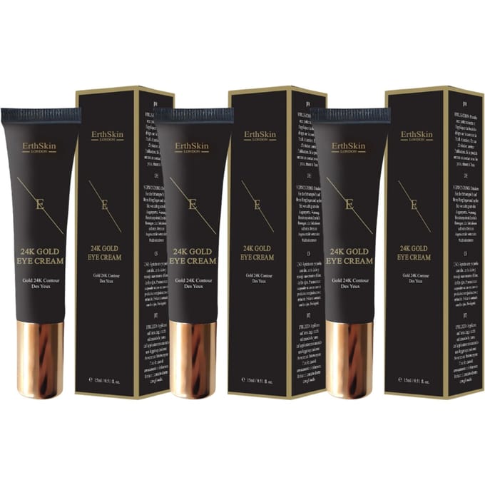 ErthSkin London ONDER OGENCRÈME 24K GOUD
