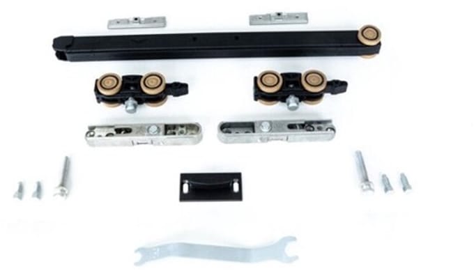 Argenta Xperta Auto-fix schuifdeurgarnituur 100 kg - met 2 dubbelwerkende softclose